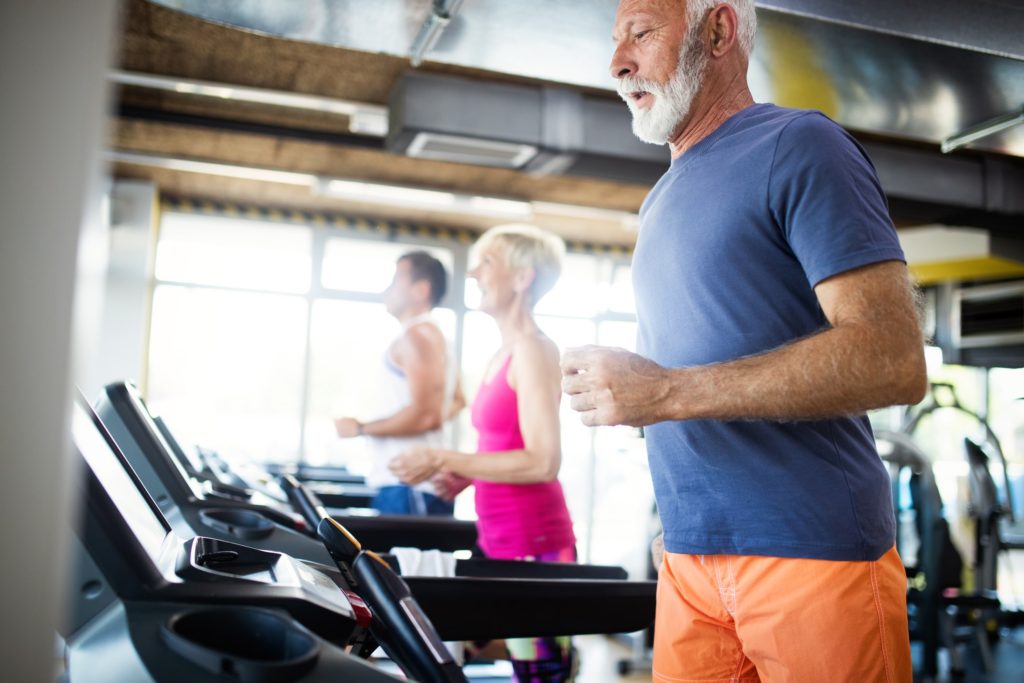 Man on a Treadmill